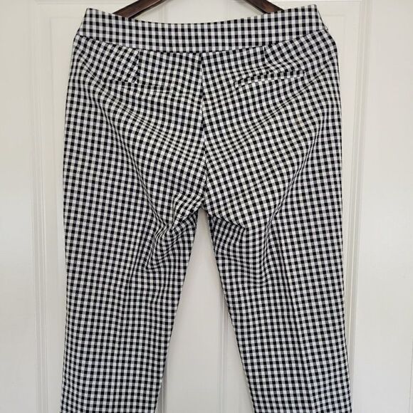Donna RICCO CHECKERED ANKLE/CROPPED PANTS SIZE 8‎ - Picture 5 of 12
